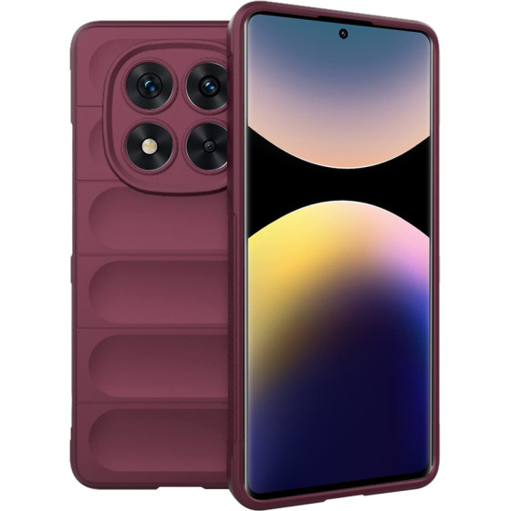 Techsuit - Magic Shield - Xiaomi Redmi Note 14 Pro 5G / Poco X7 - Bordeaux