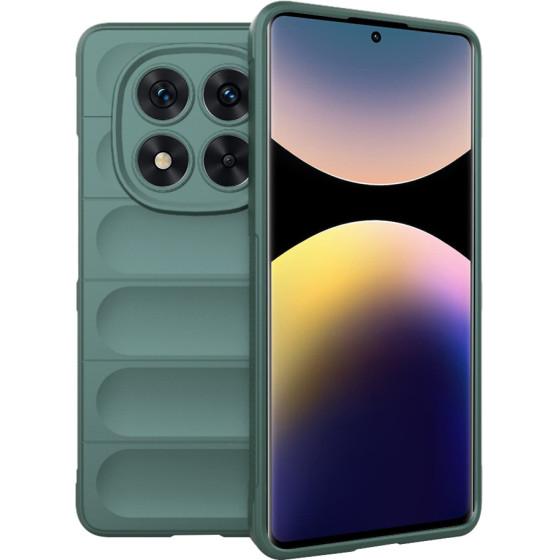 Techsuit - Magic Shield - Xiaomi Redmi Note 14 Pro 5G / Poco X7 - Green
