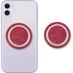 Techsuit - MagSafe Phone Ring (MPR1) - Round Shape, Polycarbonate - Red - (MPR1;RED)