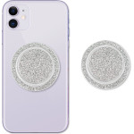 Techsuit - MagSafe Phone Ring (MPR1) - Round Shape, Polycarbonate - Silver - (MPR1;SILVER)
