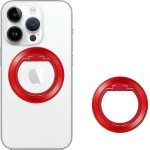 Techsuit - MagSafe Phone Ring (MPR2) - Round Shape, Aluminium Alloy - Red - (MPR2;RED)