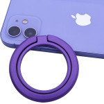 Techsuit - MagSafe Phone Ring (MPR3) - Round Shape, Aluminium Alloy, 3M - Purple - (MPR3;PURPLE)