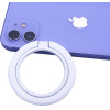 Techsuit - MagSafe Phone Ring (MPR3) - Round Shape, Aluminium Alloy, 3M - White - (MPR3;WHITE)