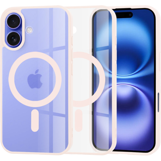 Techsuit - MagSafe Pro - iPhone 16 - Nude Pink