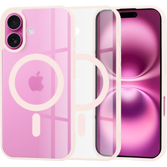Techsuit - MagSafe Pro - iPhone 16 Plus - Nude Pink