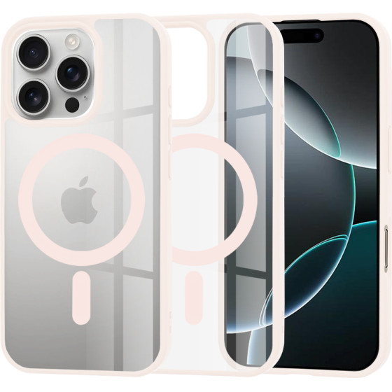 Techsuit - MagSafe Pro - iPhone 16 Pro - Nude Pink