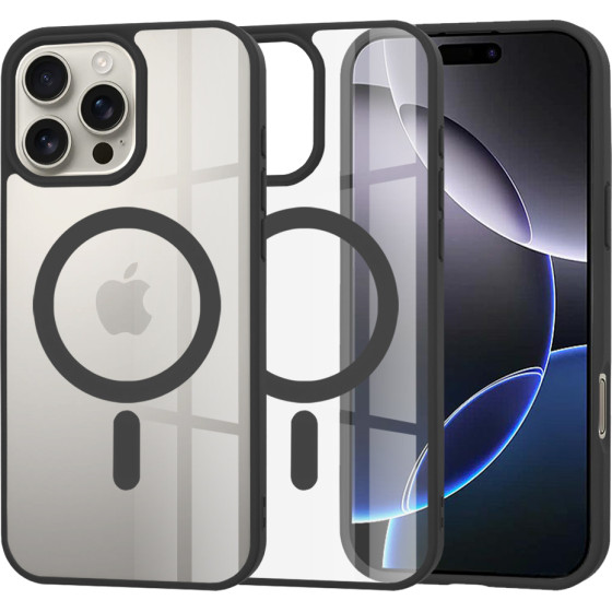 Techsuit - MagSafe Pro - iPhone 16 Pro Max - Black