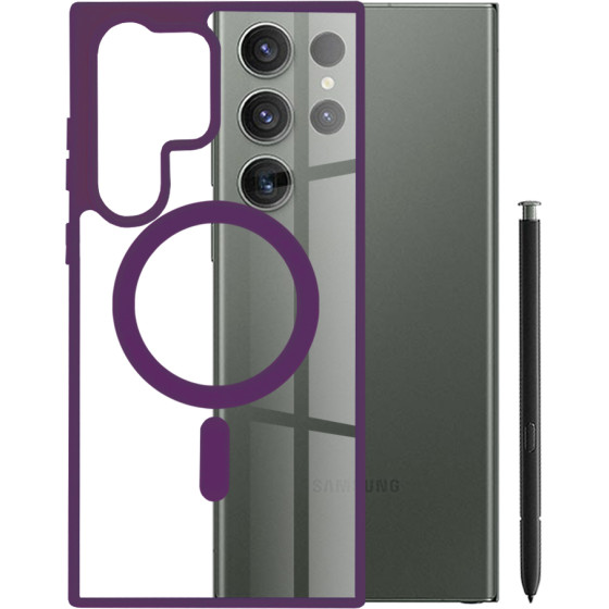 Techsuit - MagSafe Pro - Samsung Galaxy S23 Ultra - Purple