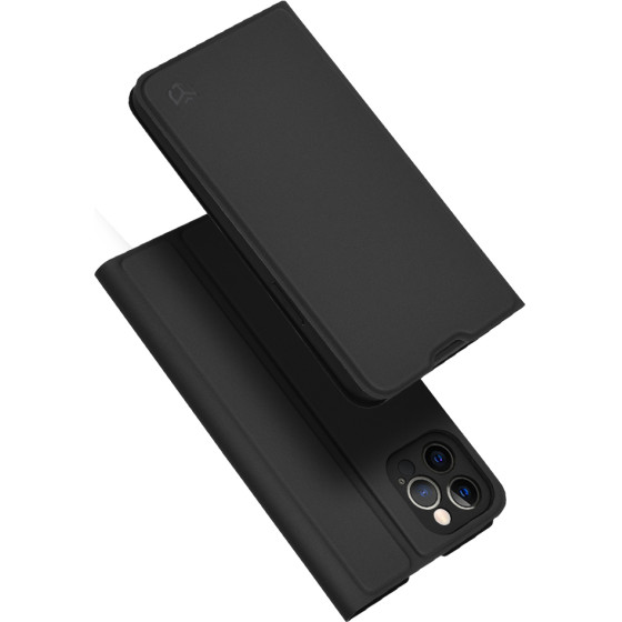 Techsuit - Magskin Book - iPhone 12 Pro - Black