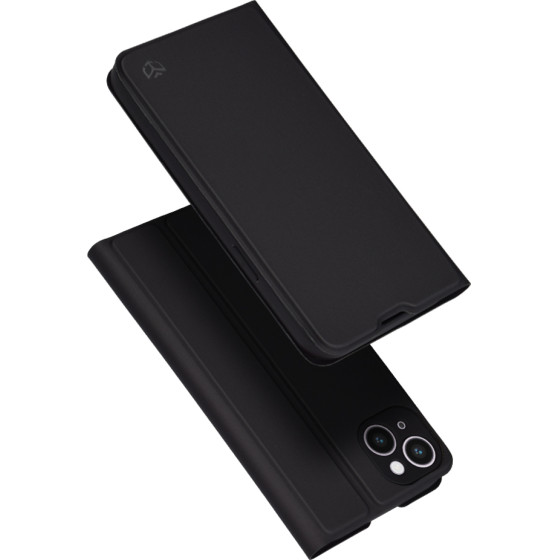 Techsuit - Magskin Book - iPhone 14 Plus - Black