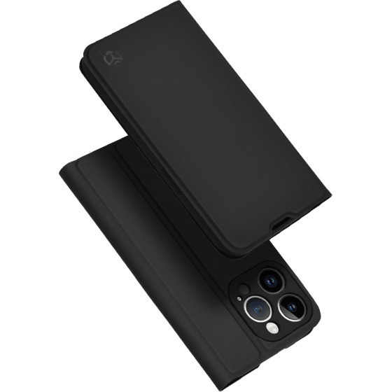 Techsuit - Magskin Book - iPhone 14 Pro - Black