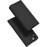 Techsuit - Magskin Book - iPhone 15 - Black