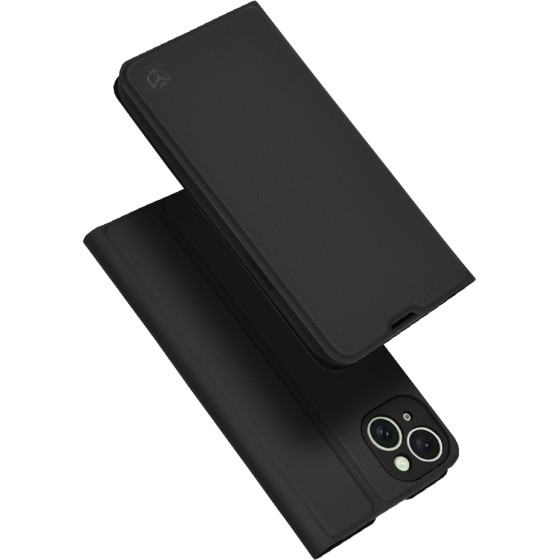 Techsuit - Magskin Book - iPhone 15 Plus - Black