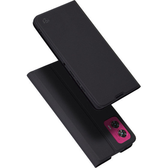 Techsuit - Magskin Book - Motorola Edge 50 Fusion - Black