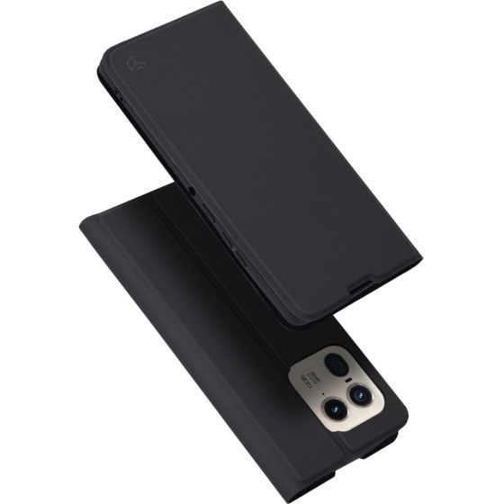 Techsuit - Magskin Book - Motorola Edge 50 Ultra - Black