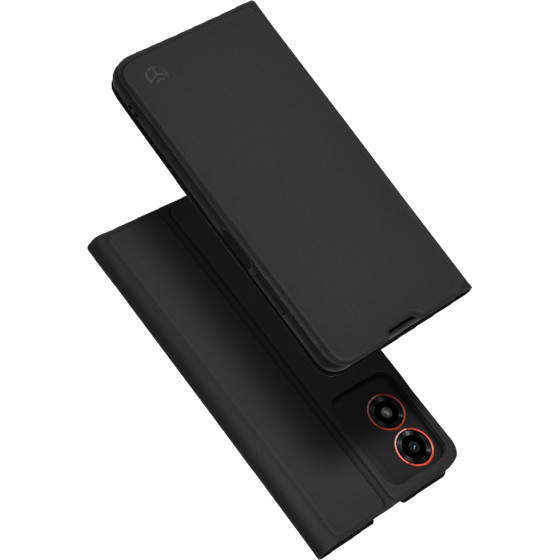 Techsuit - Magskin Book - Motorola Moto G04 / Moto G04s / Moto E14 - Black