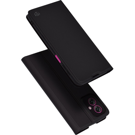 Techsuit - Magskin Book - Motorola Moto G55 - Black