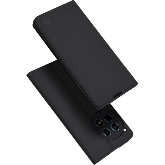 Techsuit - Magskin Book - OnePlus 12R - Black