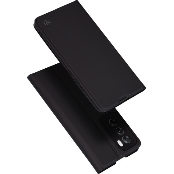 Techsuit - Magskin Book - Oppo Reno12 - Black