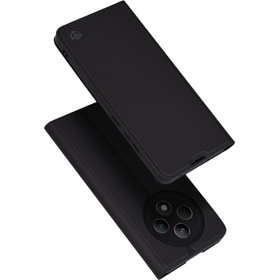 Techsuit - Magskin Book - Oppo Reno12 F 4G / Reno12 F 5G / Reno12 FS 4G / Reno12 FS 5G - Black
