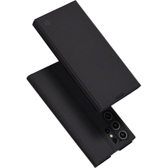 Techsuit - Magskin Book - Samsung Galaxy S23 Ultra - Black