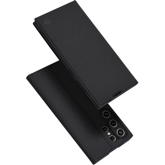 Techsuit - Magskin Book - Samsung Galaxy S24 Ultra - Black