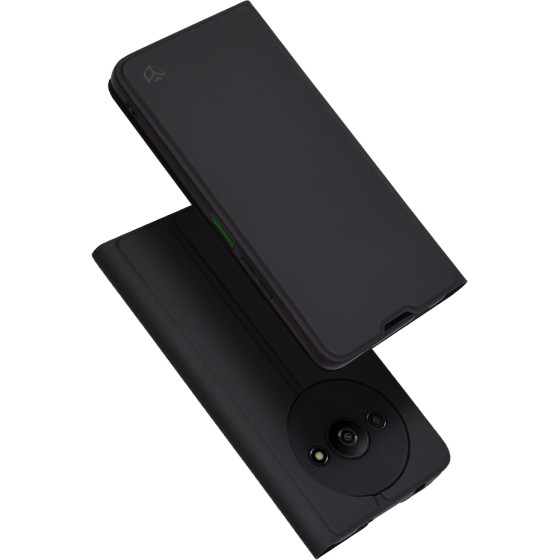 Techsuit - Magskin Book - Xiaomi Redmi A3 / Redmi A3x - Black