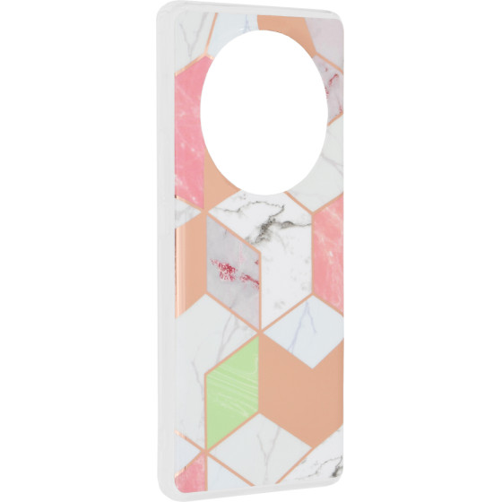 Techsuit - Marble Series - Honor Magic6 Lite - Purple Hex