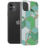 Techsuit - Marble Series - iPhone 11 - Green Hex