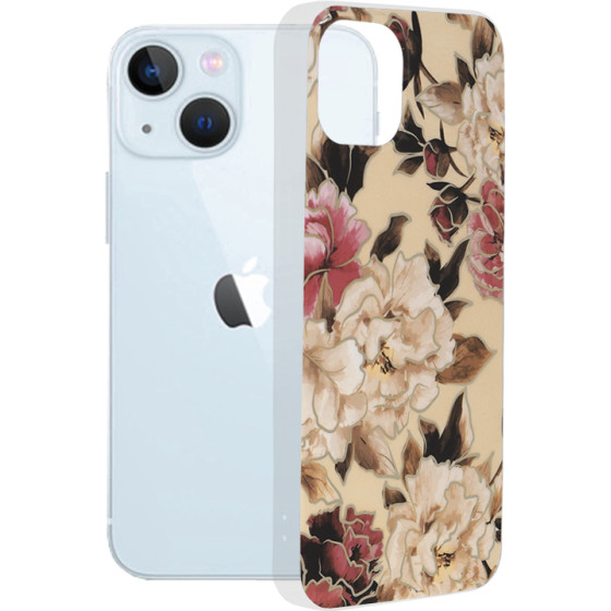 Techsuit - Marble Series - iPhone 13 - Mary Berry Nude