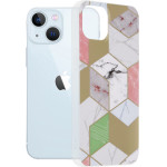 Techsuit - Marble Series - iPhone 13 - Purple Hex