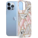 Techsuit - Marble Series - iPhone 13 Pro Max - Pink Hex