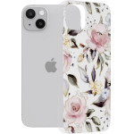 Techsuit - Marble Series - iPhone 14 Plus - Chloe White