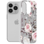 Techsuit - Marble Series - iPhone 14 Pro - Bloom of Ruth Gray