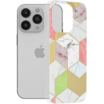Techsuit - Marble Series - iPhone 14 Pro - Purple Hex
