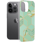 Techsuit - Marble Series - iPhone 14 Pro Max - Green Hex