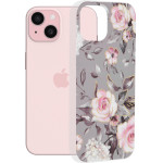 Techsuit - Marble Series - iPhone 15 - Bloom of Ruth Gray