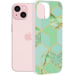 Techsuit - Marble Series - iPhone 15 - Green Hex