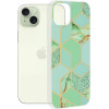 Techsuit - Marble Series - iPhone 15 Plus - Green Hex