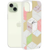 Techsuit - Marble Series - iPhone 15 Plus - Purple Hex