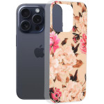 Techsuit - Marble Series - iPhone 15 Pro - Mary Berry Nude