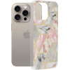 Techsuit - Marble Series - iPhone 15 Pro Max - Pink Hex