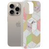 Techsuit - Marble Series - iPhone 15 Pro Max - Purple Hex
