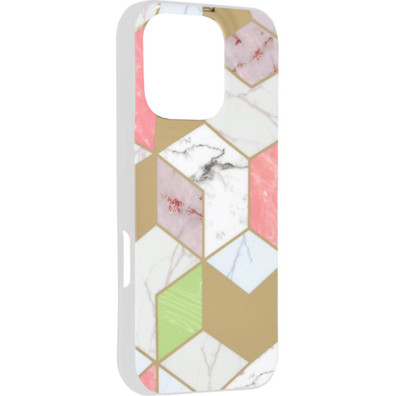 Techsuit - Marble Series - iPhone 16 Pro - Purple Hex