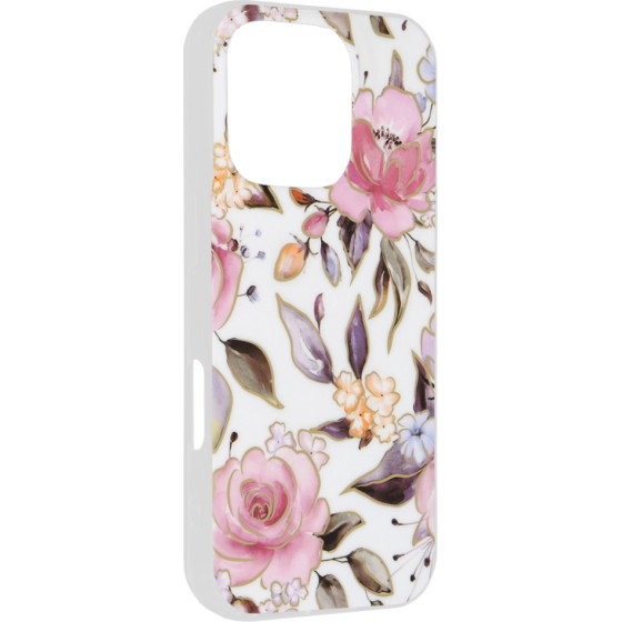 Techsuit - Marble Series - iPhone 16 Pro Max - Chloe White