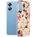 Techsuit - Marble Series - Oppo A17 - Mary Berry Nude
