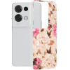 Techsuit - Marble Series - Oppo Reno8 Pro - Mary Berry Nude