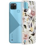 Techsuit - Marble Series - Realme C21Y / C25Y - Chloe White