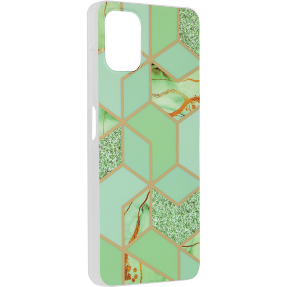 Techsuit - Marble Series - Samsung Galaxy A06 - Green Hex