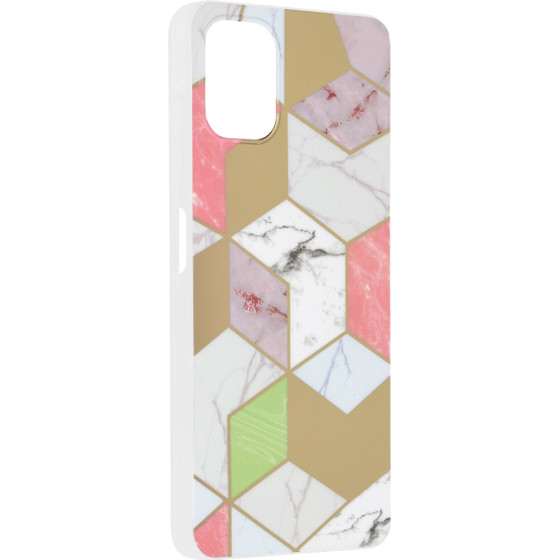 Techsuit - Marble Series - Samsung Galaxy A06 - Purple Hex